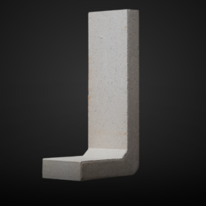 WHITE (L) BRICK – آجر L سفید صدف