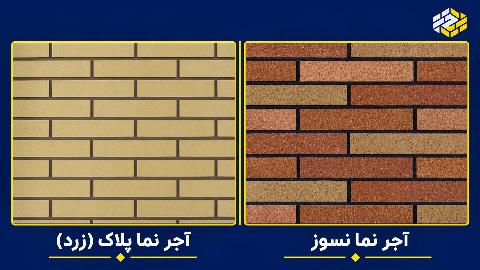 تصویر آجر نما پلاک و آجر نما نسوز