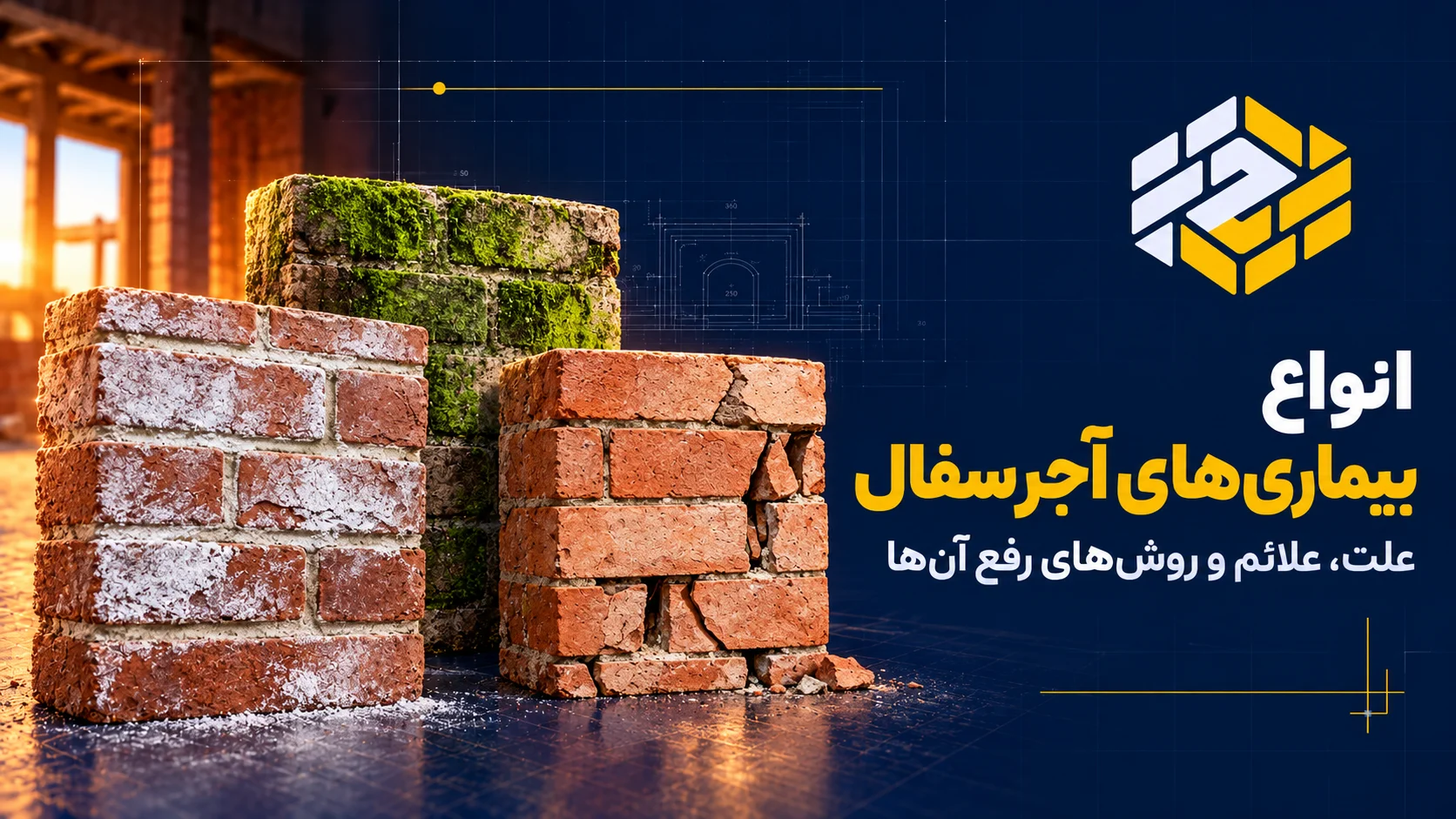بیماری های آجر سفال